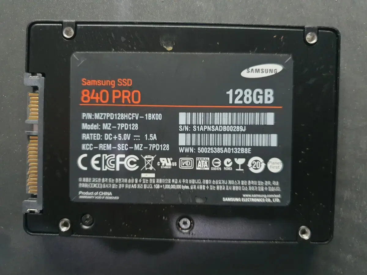 삼성 SSD 840 PRO 128GB